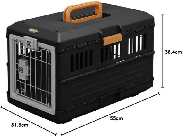 CAGE POUR CHAT 2 PORTES PLIABLE 31.5X36.4 8€ CAGE POUR CHAT 2 PORTES PLIABLE 31.5X36.4