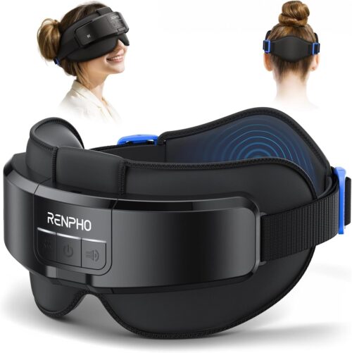 MASSEUR OCULAIRE AVEC CHALEUR MASQUE CHAUFFANT YEUX TETE FRONT