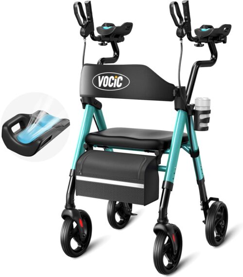 DEAMBULATEUR PLIABLE LEGER AVEC SIEGE ET ACCOUDOIRS REGLABES 12€ DEAMBULATEUR PLIABLE LEGER AVEC SIEGE ET ACCOUDOIRS REGLABLES