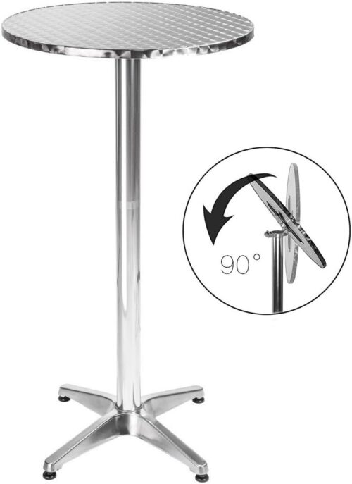 TABLE MANGE DEBOUT HAUTEUR REGLABLE DE 70CM A 115CM
